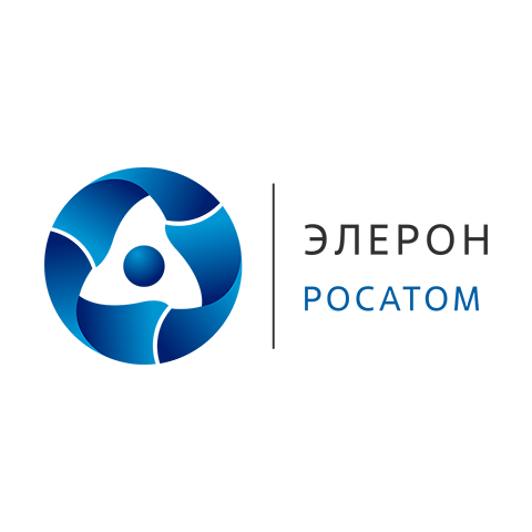 Логотип Элерон Росатом